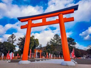 What is a Japanese torii?