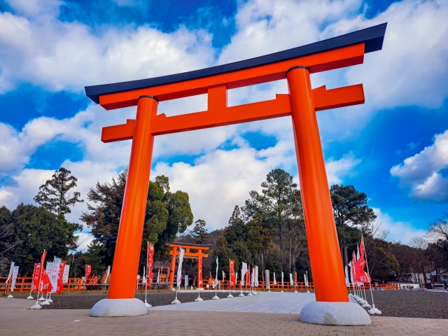 What is a Japanese torii?